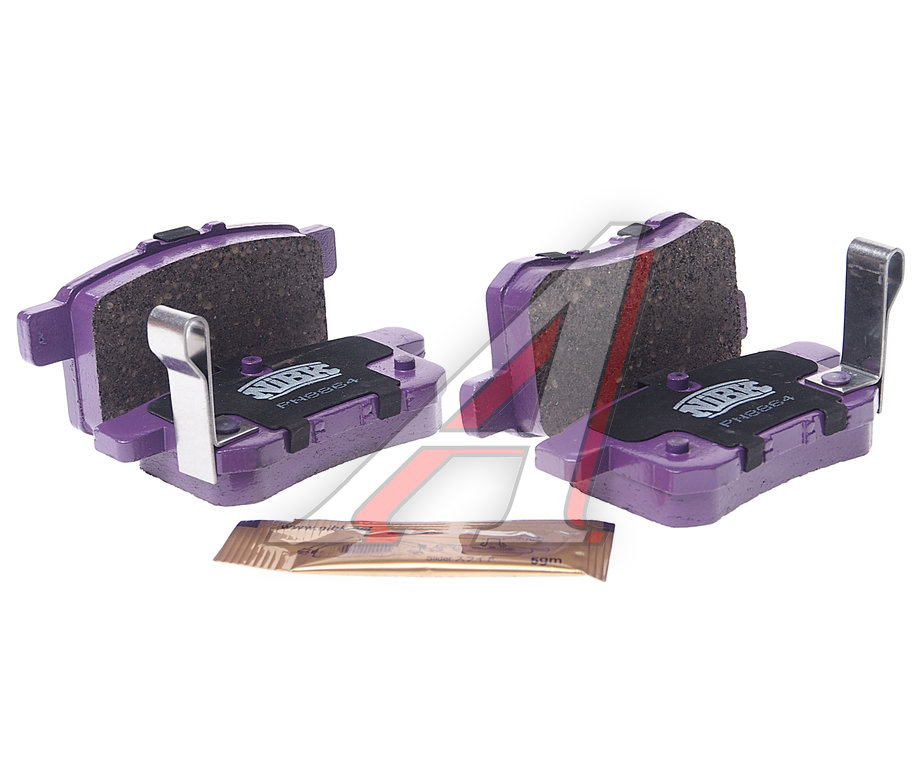 PN8864 Колодки тормозные HONDA Accord (08-) (2.0/2.4) задние (4шт