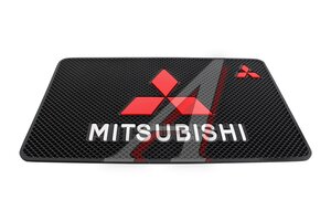 Коврик на панель приборов противоскользящий 19,5х13см MITSUBISHI 864415, MITSUBISHI