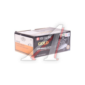 Колодки тормозные TOYOTA Yaris (06-) передние (4шт.) HSB HP9162, GDB3457, 04465-0D050