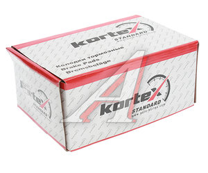 Колодки тормозные MERCEDES ML230,ML430 (W163) передние (4шт.) KORTEX KT1378STD, GDB1378, 1634200320/A1634200020