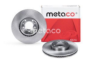 Диск тормозной PEUGEOT Traveller (16-) передний вентилируемый (1шт.) METACO 3050-422, 9805260180