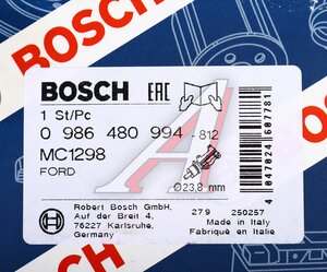 Цилиндр тормозной главный FORD Focus (04-) BOSCH 0986480994, 202-475, 1223483/1456989