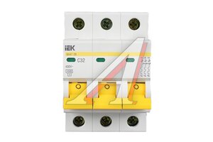 Выключатель автоматический 32А трехполюсной IEK ВА47-29-32А