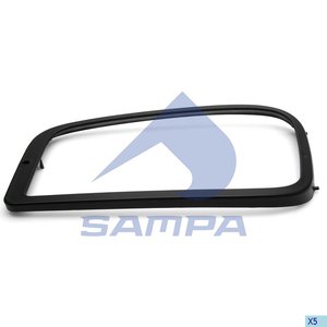 Облицовка MERCEDES Axor фары левая (серая) SAMPA 201.060, A9408850722