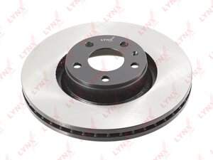 Диск тормозной AUDI A6 (06-11) передний (1шт.) LYNX BN1266, DF4358S, 4F0615301E