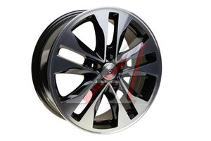 Диск колесный литой VW Polo Sedan SKODA Rapid R16 R116 BD RST 5х100 ЕТ40 D-57,1, RR116-6516-571-5x100-40BD