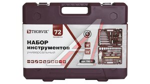 Набор THORVIK инструмента 1/4, 1/2DR, 72 пр TS072