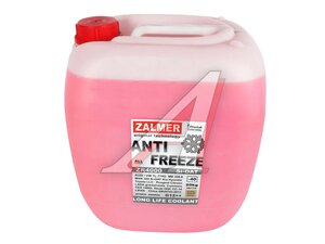 Антифриз красный ZALMER ZR4000 G12++ 20кг ZR40R020, ZALMER
