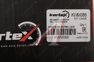 Насос омывателя фар KORTEX KWM086 ASTRAJ ZAFIRAC KWM086
