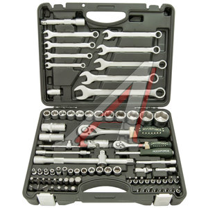 Набор инструментов 82 предмета слесарно-монтажный 1/4",1/2" ROCKFORCE RF-4821-5