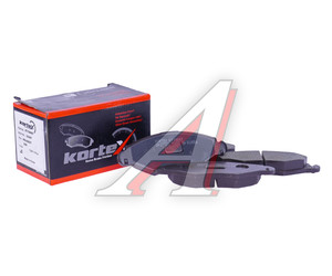 Колодки тормозные PEUGEOT 206 передние (4шт.) KORTEX KT1500T