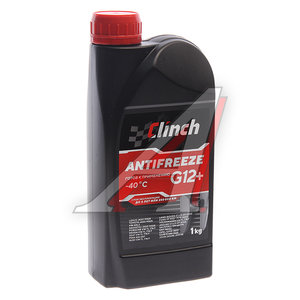 Антифриз красный -40C 1л G12+ CLINCH 311241R, CLINCH