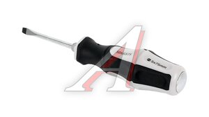 Отвертка шлицевая SL 5.0х75мм магнитная ударная (сталь CrV) THORVIK SDLG575