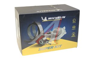 Комплект ГРМ ВАЗ-21126,11194 с роликом и водяным насосом MICHELIN FMW10631