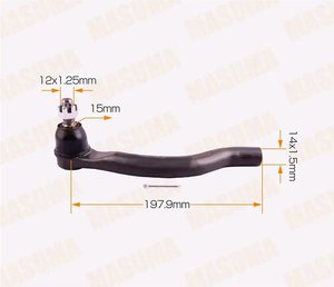 Наконечник рулевой тяги HONDA Accord MASUMA ME-H051L