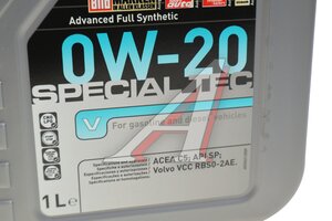 Масло моторное LIQUI MOLY SPECIAL TEC V 0W-20 синт.1л 20631, LM 0W20