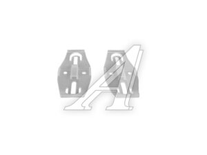 Клипса для кпепления номерного знака прозрачная 2шт. РЗ-2П