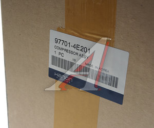 Компрессор KIA Bongo 3 (06-) (2.7-J2) кондиционера HCC (HANON) 97701-4E201, HC977014E201