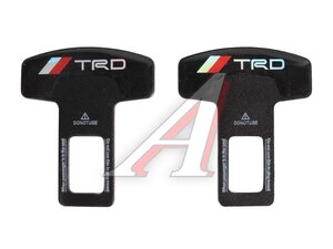 Заглушка ремня безопастности металлическая "TRO" 2шт. 901510, TRO-2