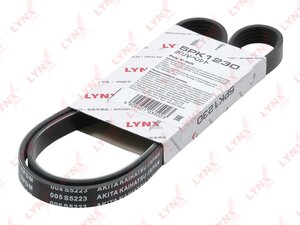 Ремень приводной поликлиновой 5PK1230 LYNX 5PK1230