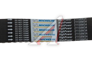 Ремень ГРМ TOYOTA Land Cruiser (98-) (4.7) MICHELIN 211S8M34, 1987949655