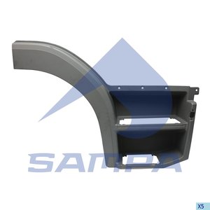 Панель MERCEDES Atego подножки ступени правой SAMPA 18100018, 9736663201