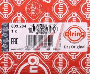 Прокладка OPEL Astra G,H,Corsa C,D насоса водяного ELRING 809.284, 1334637
