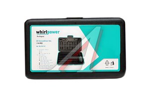 Набор бит TORX,PH,PZ 114 предметов в кейсе WHIRLPOWER 271300816