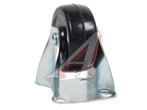 Колесо d=50 неповоротное черная резина(25 кг) 23050F