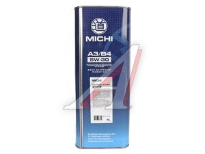 Масло моторное MICHI OPTIMAL 5W30 A3/B4 4л 4637370, MICHI 5W30