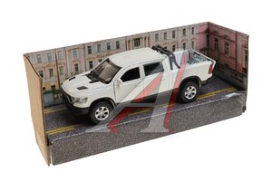 Модель автомобиля DODGE RAM 1500 REBEL металлическая 13см белая ТЕХНОПАРК RAM1500-13-WH, 336807