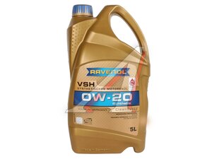 Масло моторное RAVENOL VSH 0W20 синт. ACEA C5 5л 1111154-005-01-999, RAVENOL 0W20