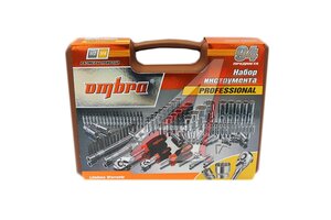 Набор инструментов 94 предмета слесарно-монтажный OMBRA OMT94S12