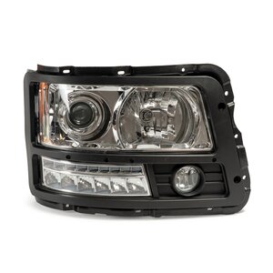 Фара SHACMAN SHAANXI F3000 правая с ДХО и поворотником (самосвал) AVTOELECTRICA DZ93189724120 AE, DZ93189724120