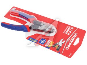 Кусачки боковые 180мм WORKPRO WP231090