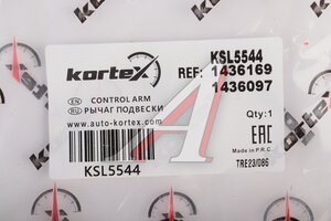 Рычаг подвески FORD Fusion передней нижний правый KORTEX KSL5544, 3201801, 1706970/DD3234300A