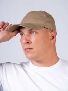 Бейсболка летняя, песок, Твил (58-60) КРОДИС ГУ0014