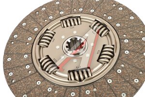 Диск сцепления SITRAK HOWO (КПП ZF) MOVELEX WG9925160622/1
