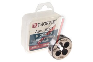 Плашка М7х1.0мм THORVIK MD71