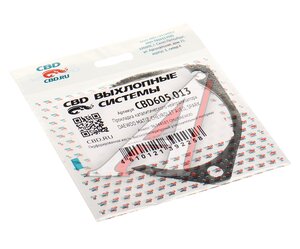 Прокладка DAEWOO Matiz CHEVROLET Aveo,Spark нейтрализатора каталитического CBD CBD605.013