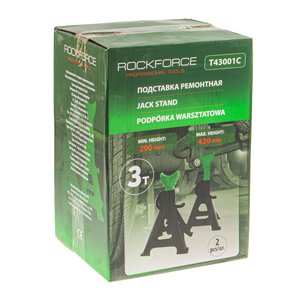 Стойка ремонтная 3т h=260-435мм 2шт. ROCKFORCE RF-T43001C