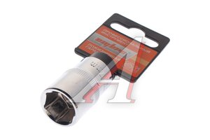 Головка торцевая 1/2" 17мм 6-ти гранная OMBRA 112017