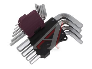 Набор ключей шестигранных 1.5-10мм удлиненных 10 предметов THORVIK HKS10S