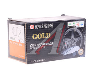 Колодки тормозные TOYOTA Rav 4 (00-) передние (4шт.) HSB HP5035, GDB3251, 04465-42130
