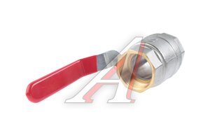 Кран шаровый 1/2" стальная рукоятка внутренняя-наружная резьба TST TST.301.07