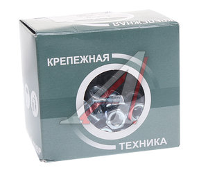Гайка М8х1.25х6.8 шестигранная оцинкованная (200шт.) МЕТИЗНЫЙ ДВОР 11000008, DIN934