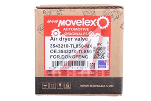 Клапан DONGFENG осушителя воздуха MOVELEX 3543210-TL850-MX, 3543210-TL850
