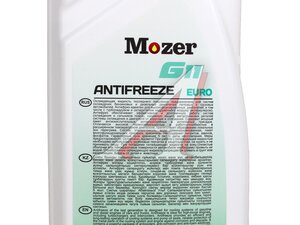 Антифриз MOZER 4606475 G11 EURO 1кг зеленый G11 зеленый, MOZER