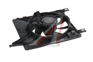 Вентилятор NISSAN Qashqai (06-) охлаждения (с кожухом и резистором) KORTEX KFD060, LFK14JD, 21481-JD200