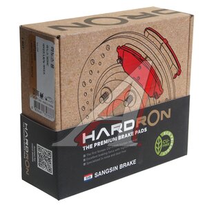 Колодки тормозные DAEWOO Nexia,Matiz CHEVROLET Lanos,Spark передние (4шт.) HARDRON SANGSIN HP1086, GDB3195, 96316582